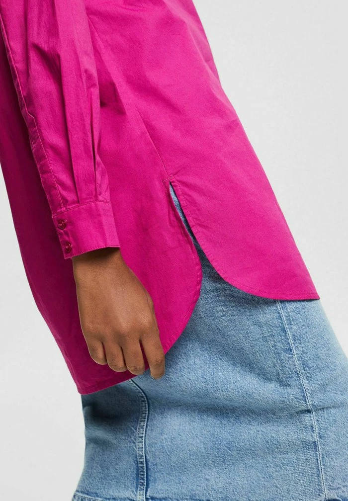 Edc By Esprit OVERSIZED - Button-down Blouse - Pink Fuchsia 5 Edc By Esprit OVERSIZED - Button-down Blouse - Pink Fuchsia - Image 5