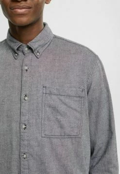 Edc By Esprit REGULAR FIT - Shirt - Black -edc by Esprit Shop 3dc1e981afb549208a55240f719d91d3