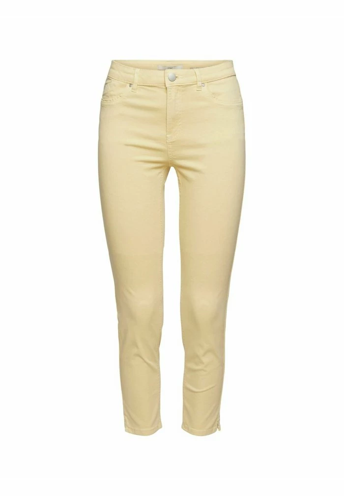 Edc By Esprit Trousers - Pastel Yellow 8 Edc By Esprit Trousers - Pastel Yellow - Image 8