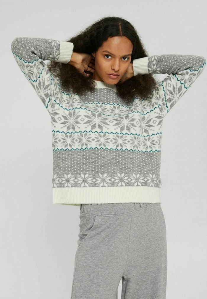 Edc By Esprit Jumper - Grey 1 Edc By Esprit Jumper - Grey