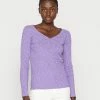 Edc By Esprit POINTELLE - Long Sleeved Top - Lilac