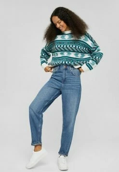 Edc By Esprit CHUNKY JACQUARD - Jumper - Light Aqua Green -edc by Esprit Shop 3fb25fbc59ed452e973ec18baebfc9d4