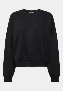 Edc By Esprit SNAP BUTTONS - Sweatshirt - Black -edc by Esprit Shop 4059c0d6f3564062ad3e1d2df863ac8e