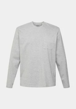 Edc By Esprit Long Sleeved Top - Medium Grey -edc by Esprit Shop 4192a6b752b947de90724fdbe55b8bed
