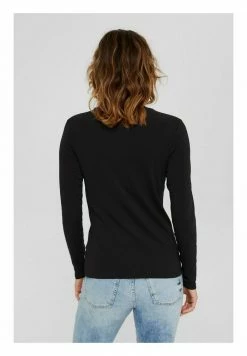Edc By Esprit FULL NEEDLE MOCK NECK LONG SLEEVE - Long Sleeved Top - Black -edc by Esprit Shop 41a057be422b48bd8af26992878c17cc