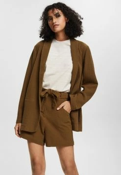 Edc By Esprit CRINKLE-EFFEKT - Shorts - Khaki Green 15 Edc By Esprit CRINKLE-EFFEKT - Shorts - Khaki Green -edc by Esprit Shop 41c7139b6bc54092903e901cb671a0ba