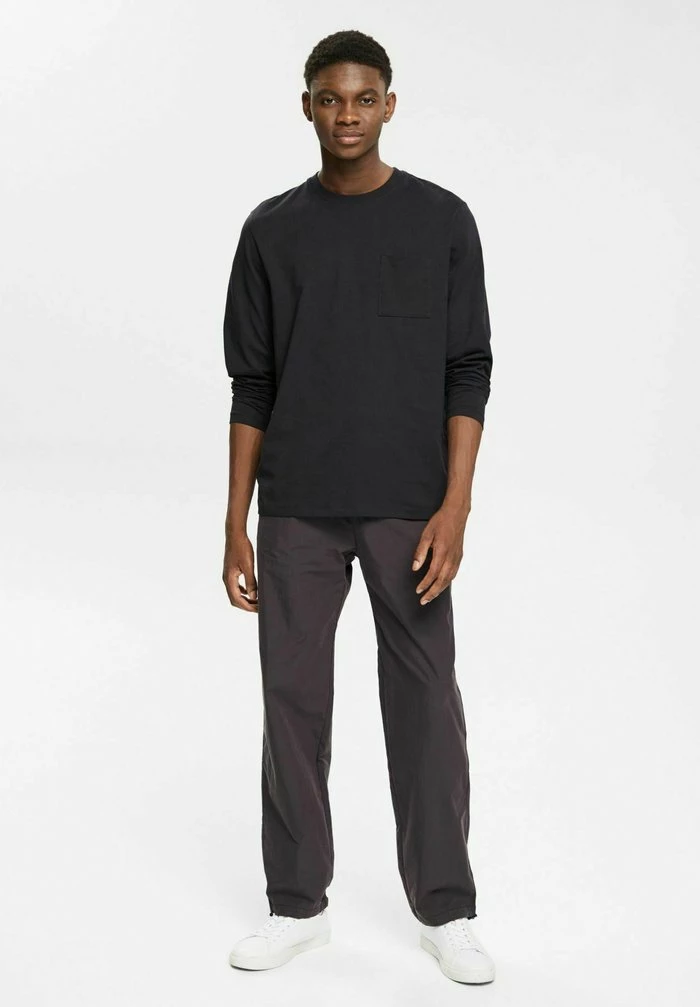 Edc By Esprit LANGARM - Long Sleeved Top - Black 2 Edc By Esprit LANGARM - Long Sleeved Top - Black - Image 2