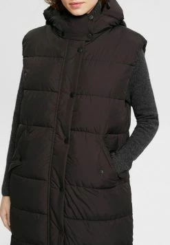 Edc By Esprit LONGLINE - Waistcoat - Black 10 Edc By Esprit LONGLINE - Waistcoat - Black -edc by Esprit Shop 4274887796af486bb5f15c5f14693fdf