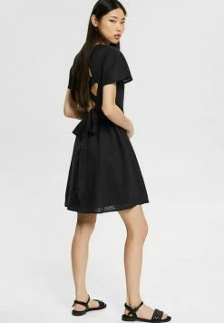 Edc By Esprit MIT RÜCKENAUSSCHNITT - Day Dress - Black -edc by Esprit Shop 42ab9c29feeb454bb079f37d6b5b2902