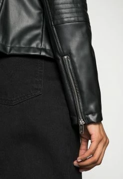 Edc By Esprit BIKER JACKET - Faux Leather Jacket - Black 9 Edc By Esprit BIKER JACKET - Faux Leather Jacket - Black -edc by Esprit Shop 4301769e134d448b9aa4709b0e03f59f