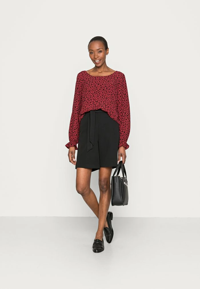 Edc By Esprit EASY BLOUSE - Blouse - Dark Red 2 Edc By Esprit EASY BLOUSE - Blouse - Dark Red - Image 2
