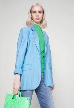 Edc By Esprit FULL NEEDLE MOCK NECK SHORT SLEEVE - Basic T-shirt - Green -edc by Esprit Shop 44663a12656e4f7fa65dc6d3664c6f2a