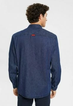 Edc By Esprit Shirt - Blue Dark Washed 9 Edc By Esprit Shirt - Blue Dark Washed -edc by Esprit Shop 44e9aaad6a5647fcb9740085bc1b1069