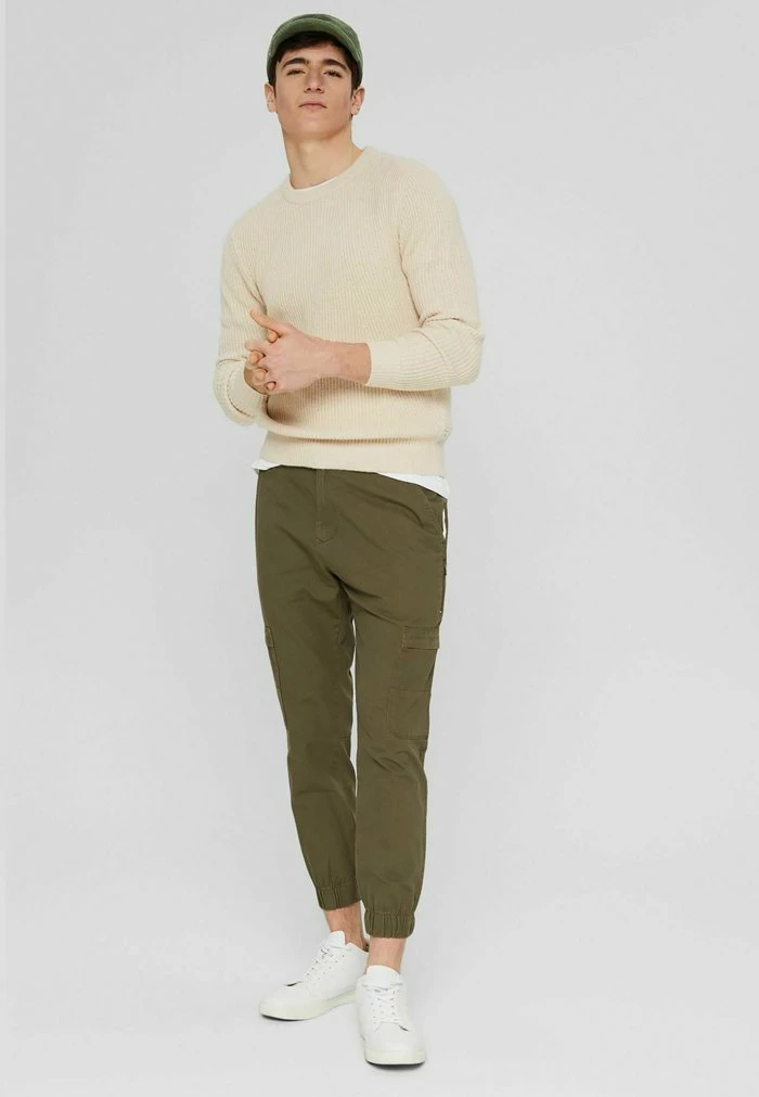 Edc By Esprit MIT ZIPPERTASCHEN - Cargo Trousers - Forest 2 Edc By Esprit MIT ZIPPERTASCHEN - Cargo Trousers - Forest - Image 2