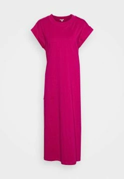 Edc By Esprit Jersey Dress - Pink Fuchsia