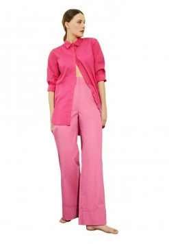 Edc By Esprit MIT WEITEM BEIN - Trousers - Pink -edc by Esprit Shop 45d402e961f1422ca229fc566bc291a5