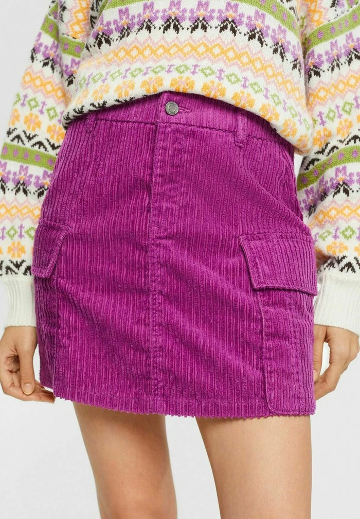 Edc By Esprit Mini Skirt - Violet 1 Edc By Esprit Mini Skirt - Violet