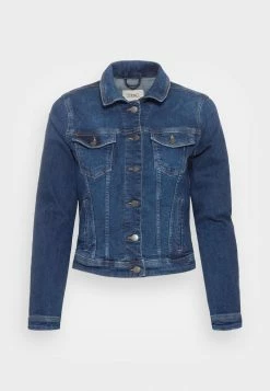 Edc By Esprit JACKET - Denim Jacket - Blue Dark Wash -edc by Esprit Shop 47097674cd7d4832894e4f348569381f