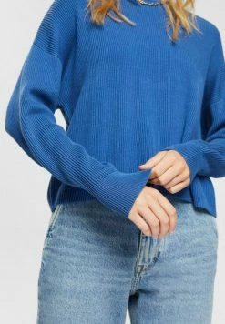 Edc By Esprit F SUS SW - Jumper - Blue 11 Edc By Esprit F SUS SW - Jumper - Blue -edc by Esprit Shop 474529cac2ac498694584b38129afa1b