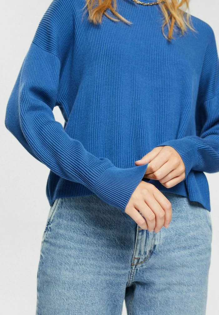 Edc By Esprit F SUS SW - Jumper - Blue 4 Edc By Esprit F SUS SW - Jumper - Blue - Image 4