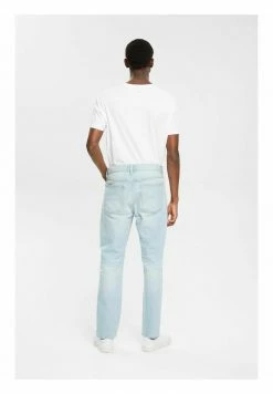Edc By Esprit STRETCH - Straight Leg Jeans - Blue Bleached -edc by Esprit Shop 4770faf527ab4354a77125e34944254d
