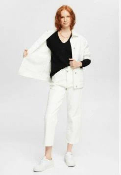 Edc By Esprit MIT V-AUSSCHNITT - Jumper - Black -edc by Esprit Shop 47bedd4035524f82800bbb8f21ce80a6