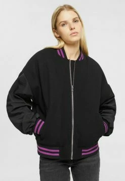 Edc By Esprit Bomber Jacket - Black