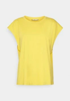Edc By Esprit SUS TEE - Basic T-shirt - Yellow