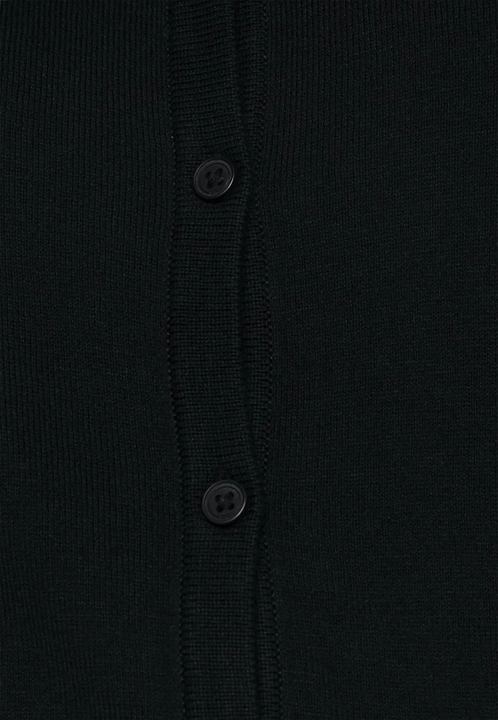 Edc By Esprit BASIC CREWNECK - Cardigan - Black 5 Edc By Esprit BASIC CREWNECK - Cardigan - Black - Image 5