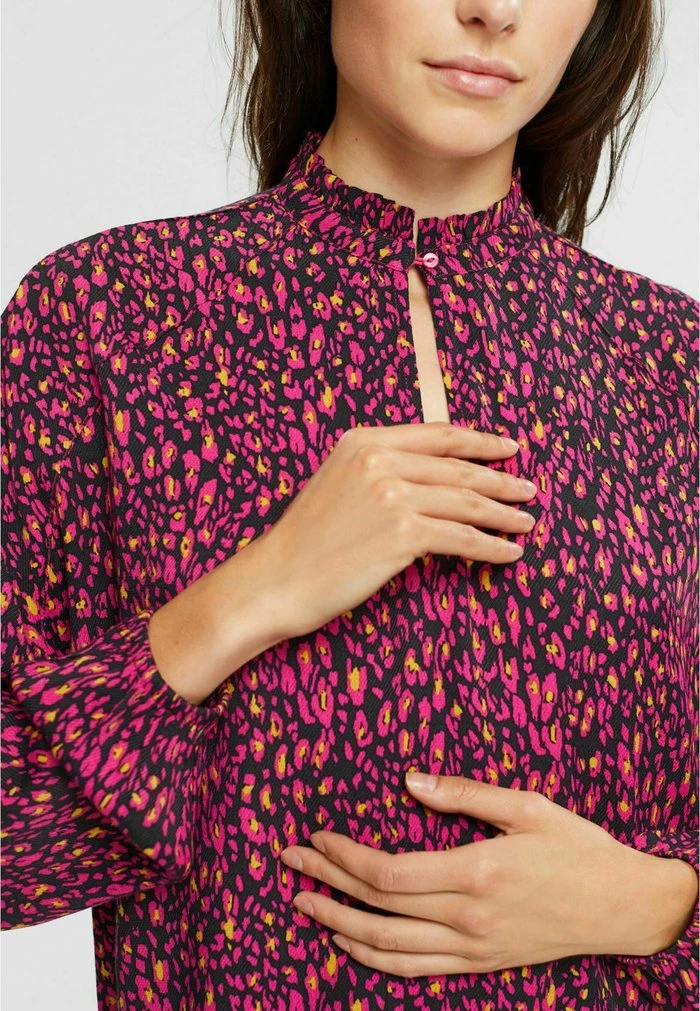 Edc By Esprit Blouse - New Pink Fuchsia 4 Edc By Esprit Blouse - New Pink Fuchsia - Image 4