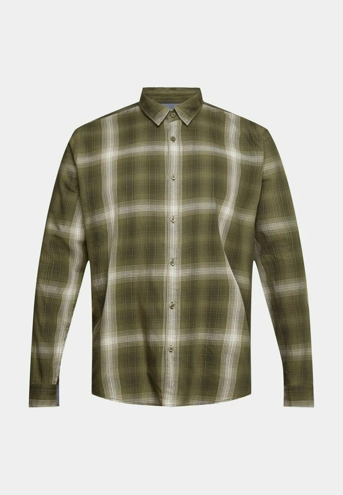 Edc By Esprit Shirt - Khaki Green 7 Edc By Esprit Shirt - Khaki Green - Image 7