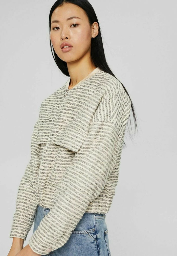 Edc By Esprit Bomber Jacket - Sand 1 Edc By Esprit Bomber Jacket - Sand