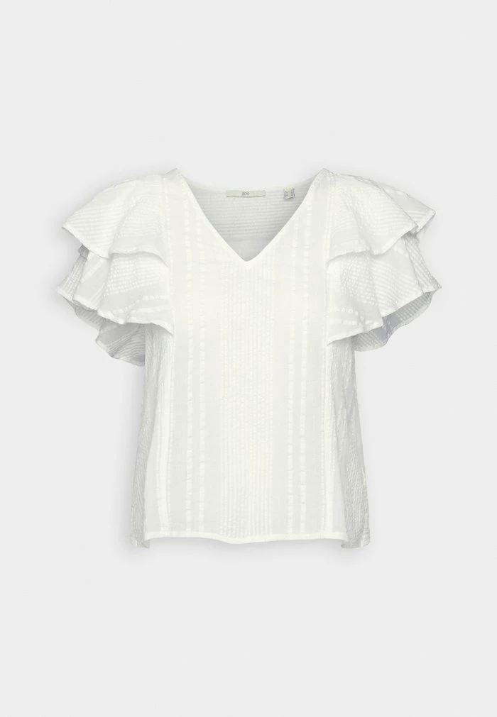 Edc By Esprit FLOATY - Print T-shirt - Off White 4 Edc By Esprit FLOATY - Print T-shirt - Off White - Image 4