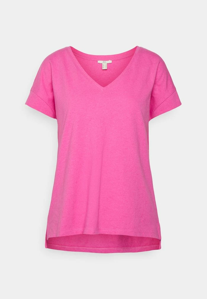 Edc By Esprit BLEND - Basic T-shirt - Pink 1 Edc By Esprit BLEND - Basic T-shirt - Pink