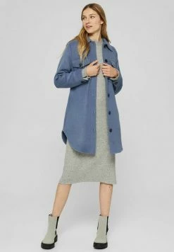 Edc By Esprit Jumper Dress - Medium Grey