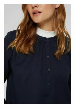 Edc By Esprit HENLEY - Blouse - Navy 11 Edc By Esprit HENLEY - Blouse - Navy -edc by Esprit Shop 4c55589b55b64bba9955376e464d6362