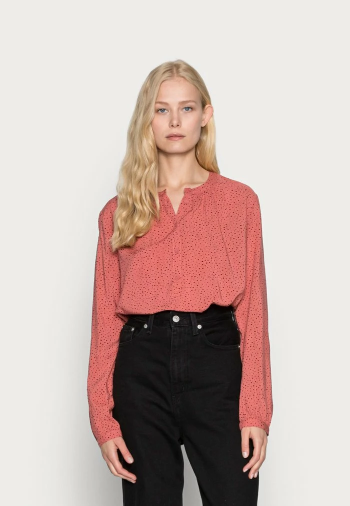 Edc By Esprit FLUID BLOUSE - Blouse - Coral 1 Edc By Esprit FLUID BLOUSE - Blouse - Coral