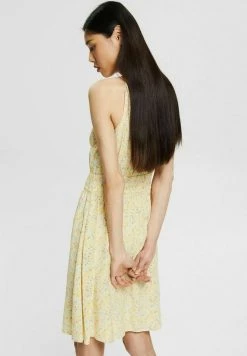 Edc By Esprit Day Dress - Pastel Yellow -edc by Esprit Shop 4e79955ed04344ec96b4bcb74388a8b5