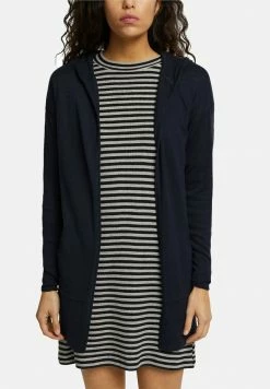 Edc By Esprit SLUB HOODED - Cardigan - Navy -edc by Esprit Shop 4f04c957251844d1b3d205f4c48b71b6