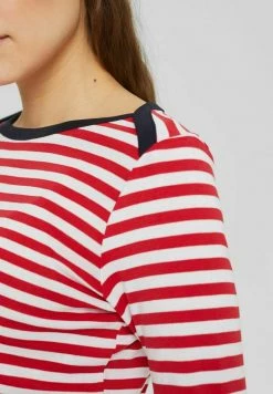 Edc By Esprit STRIPED SLEEVE TEE - Long Sleeved Top - Red 9 Edc By Esprit STRIPED SLEEVE TEE - Long Sleeved Top - Red -edc by Esprit Shop 4f0fb1f015834bd6a7a63df1d7c363af