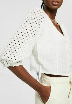 Edc By Esprit Blouse - Off White 10 Edc By Esprit Blouse - Off White -edc by Esprit Shop 4f20ed7e6435479fb88fe86babc46171