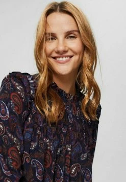 Edc By Esprit Blouse - Navy -edc by Esprit Shop 4f5062cb77ed449fba1743cee3c503db