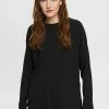 Edc By Esprit LONGSLEEVE - Long Sleeved Top - Black