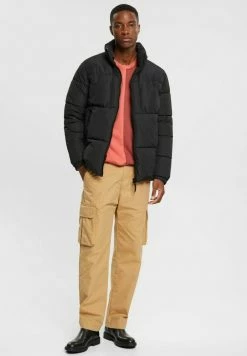 Edc By Esprit Winter Jacket - Black -edc by Esprit Shop 4ff1386d8f614c17ab083420359e77f7