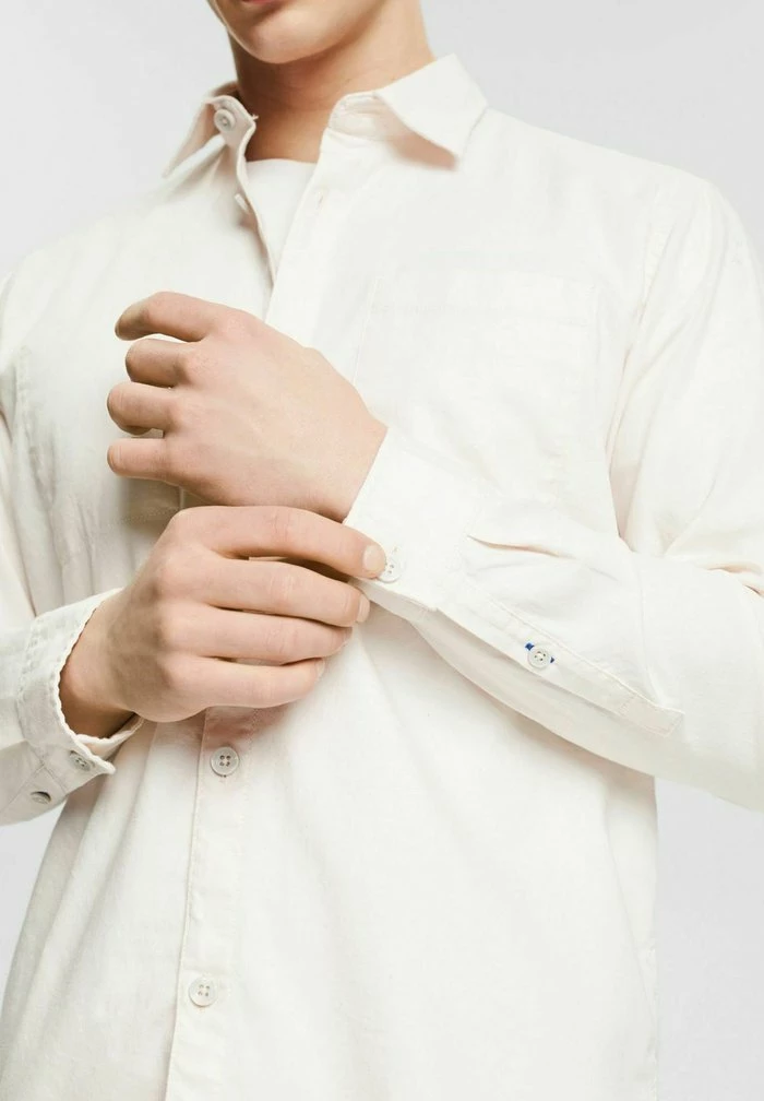 Edc By Esprit Shirt - Light Beige 4 Edc By Esprit Shirt - Light Beige - Image 4