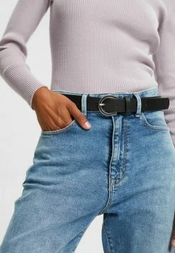 Edc By Esprit MIT METALLSCHNALLE - Belt - Black