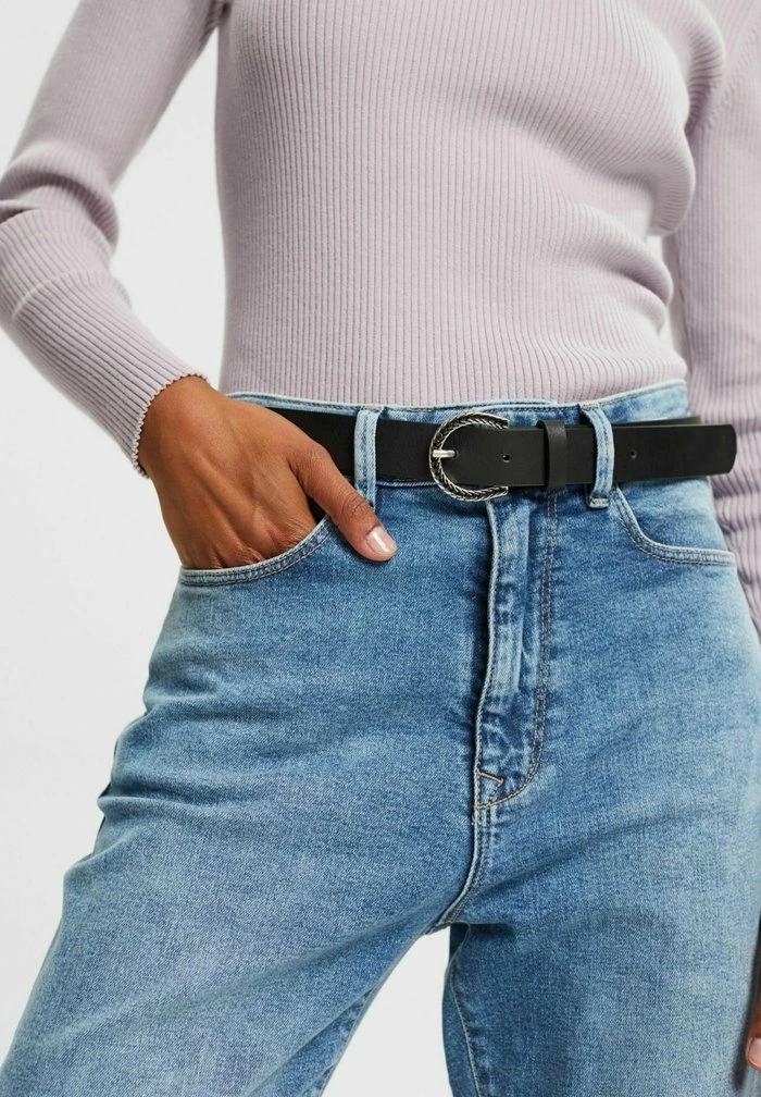 Edc By Esprit MIT METALLSCHNALLE - Belt - Black 1 Edc By Esprit MIT METALLSCHNALLE - Belt - Black