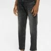 Edc By Esprit OUT STRETCH - Straight Leg Jeans - Black Medium Wash