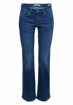 Edc By Esprit Flared Jeans - Blue Dark Washed -edc by Esprit Shop 519f1aef65e847959d90275a588ce566