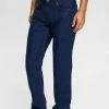 Edc By Esprit Straight Leg Jeans - Blue Rinse